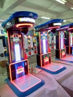 Machine de jeu d'arcade de boxe à pièces pour centres de jeux et centres commerciaux pour tous les âges Test de puissance inclus