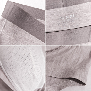 OEM ODM <strong>Men's</strong> Knitted Breathable Cotton Blend Anti-Bacterial <strong>Boxer</strong> <strong>Briefs</strong> High Quality <strong>Best</strong> Selling Casual Underwear Bulk Quick - Product Image 6