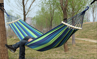 Hamac d'extérieur en toile épaisse anti-retournement, simple ou double, pour chambre d'étudiant, dortoir, intérieur, chaise suspendue pour adulte