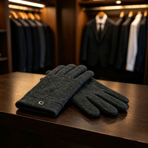 Gants d'hiver chauds et élégants pour hommes, compatibles avec les écrans tactiles, vente en gros d'usine, adaptés à une utilisation décontractée en extérieur - Product Image 5