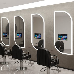 Espejo LED para Salón de Belleza, con Luz, de Pie o de Pared, Especial para Peluquería, Permanente, Tinte y Barbería - Product Image 5