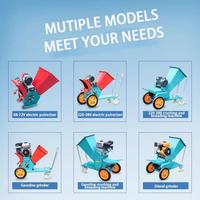 Mini Chuff Paille Broyeur Volaille Animal Bovins Alimentation Faire Broyeur D'herbe Hachoir D'ensilage Foin Fourrage Fourrage Coupe-paille Machine