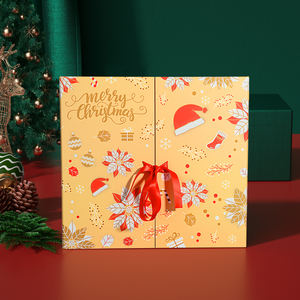 Set Scatola Calendario dell'Avvento da Tavolo per Conto alla Rovescia Natalizio da 12/24 Giorni con <span class=keywords><strong>Stampa</strong></span> Originale per Gioielli in Cartone Assortito - Product Image 4