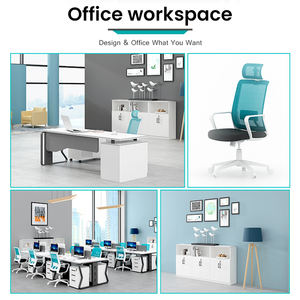 <span class=keywords><strong>Bureau</strong></span> de direction moderne de qualité supérieure, convertible, extensible, en forme de L, avec tiroirs, couleur personnalisable, garantie de 36 mois - Product Image 4