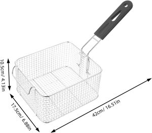 Eco-Friendly 304 Stainless Steel Mesh Rectangular <b>Colander</b>/Strainer - Product Image 1