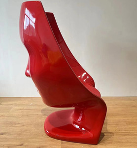 Op Maat Gemaakte Commerciële Displays Klassiek Theater Masker Stijl Modern Retail Design Fauteuil Glasvezel Nemo Face Stoel Sculptuur - Product Image 6