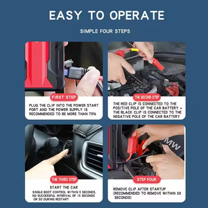 Arrancador de refuerzo de coche de emergencia con capacidad de batería de 8000mAh a precio al por mayor de fábrica para coche - Product Image 4