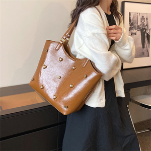 Sac fourre-tout de créateur 2024 avec logo intégré, motif citrouille, à prix abordable, sac à main pour femme, mode féminine - Product Image 2