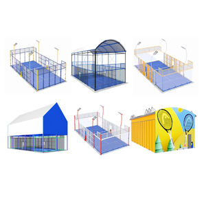 China Factory Padel Court With Roof Outdoor Padel Court <b>Rain</b> Roof Custom Padel Tennis Court Roof - Product Image 6