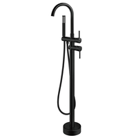 Robinet mélangeur chaud-froid salle de bains, fabricant chinois, robinet de baignoire romaine sur pied