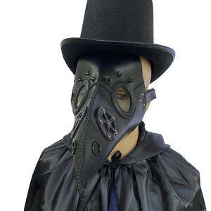 Maschera da Medico della Peste Punk Vintage in Lattice, Costume Steampunk con Becco d'Uccello per Halloween, Cosplay e Feste - Product Image 3