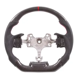 Рулевое колесо из натурального углеродного волокна для I suzu Dmax 2012-2016 mu-X MUX Автомобильное рулевое колесо на заказ