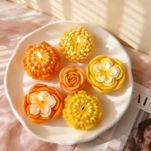 Khuôn silicon làm nến thơm Austin Rose J10-352, làm nến hoa tự làm, xà phòng thủ công, đá khuếch tán, đồ trang trí thạch cao - Product Image 6