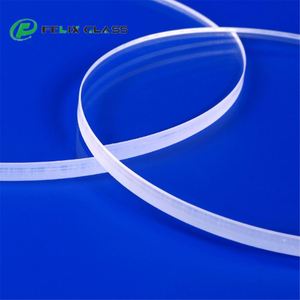 Disques en silice fondue de diamètre personnalisé, en verre de quartz soudé poli avec précision, épaisseur personnalisée pour applications industrielles - Product Image 5