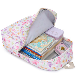 Wholesale Custom Girls Fashion Style School <b>Backpack</b> Set Waterproof Oxford Includes Zipper Lunch Bag Rucksack/Mochila/Sac Dos - Product Image 5