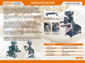 Molino Eléctrico de Harina DAWN AGRO 380V, Molino de Acero Inoxidable para Moler Granos de Trigo, Arroz, Maíz y Soja - Product Image 2