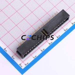 JN2.54 HX แบบดั้งเดิมและใหม่-2X20P ZZ ชิ้นส่วน H8.9ผ่านรู (THT),P = 2.54มม. วงจรรวมชิป PMIC - Product Image 1