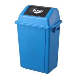 Poubelle extérieure à couvercle basculant en plastique pour cuisine, hôtel, jardin, industrie, restaurant et usage domestique – Offre spéciale - Product Image 2