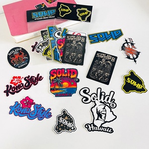 Tùy chỉnh quảng cáo sử dụng phim hoạt hình không thấm nước Sticker gói trong túi OPP chết cắt PVC Vinyl tùy chỉnh nhãn dán gói với thẻ tiêu đề - Product Image 4