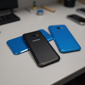 Carcasa Trasera de Repuesto Negra para Galaxy A5 2017 A520F - Product Image 3