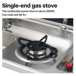 Cuisinière à <span class=keywords><strong>gaz</strong></span> RV avec évier <span class=keywords><strong>et</strong></span> couvercle en verre <span class=keywords><strong>pour</strong></span> caravane <span class=keywords><strong>et</strong></span> <span class=keywords><strong>camping</strong></span>-<span class=keywords><strong>car</strong></span> - Product Image 5