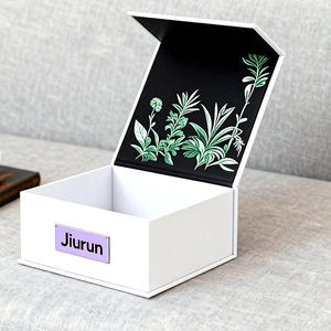 صندوق تغليف مستحضرات التجميل الفاخر الجديد لعام <span class=keywords><strong>2026</strong></span> من الورق المقوى الأبيض الصلب مع إغلاق مغناطيسي قابل للطي، صندوق هدايا للأحذية - Product Image 2