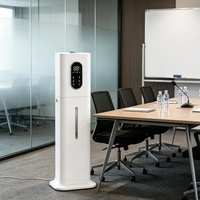 Humidificateur ultrasonique électrique à brume froide de 7 litres sur pied avec diffuseur d'huiles essentielles pour la maison, l'hôtel et la chambre