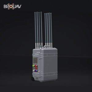 เครื่องตรวจจับโดรนแบบพกพา ครอบคลุมทุกทิศทาง รองรับคลื่นความถี่ 2.4GHz 5.8GHz ทนทาน ใช้ควบคุมระยะไกล ป้องกันความปลอดภัย สำหรับใช้งานภายใน/ภายนอกอาคาร - Product Image 2