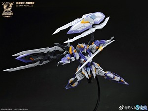 SNAA Aegis Knight Acilles Round Table Knights 1/144 Kit <span class=keywords><strong>de</strong></span> Modelo <span class=keywords><strong>de</strong></span> Anime en PVC - Product Image 5