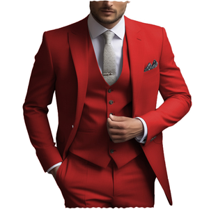 <span class=keywords><strong>Vert</strong></span> <span class=keywords><strong>sauge</strong></span> décontracté hommes costumes Slim Fit <span class=keywords><strong>mariage</strong></span> mariés smokings formel revers pointu 3 pièces ensemble mâle Blazer + gilet + pantalon - Product Image 6