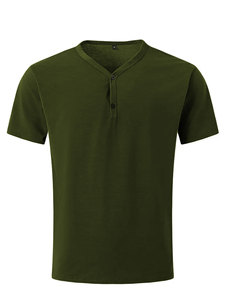 Camiseta de Manga Corta Personalizada para Hombre, Logotipo Impreso en Serigrafía, 180GSM, Poliéster y Spandex, Secado Rápido, Estilo Casual Urbano - Product Image 6