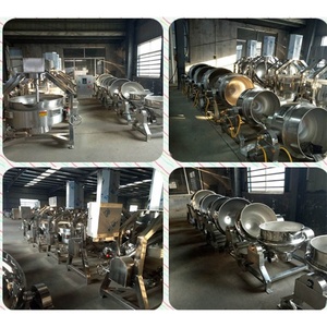 กาต้มน้ำสำหรับทำอาหารหม้อไอน้ำสองชั้นขนาดเล็ก200ลิตรจากประเทศจีน - Product Image 5