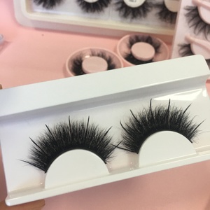 Nuevo estilo Faux Mink pestañas <span class=keywords><strong>postizas</strong></span> hechas a mano Natural corto largo DD Curl Faux Mink pestañas tira completa pestañas proveedor - Product Image 5