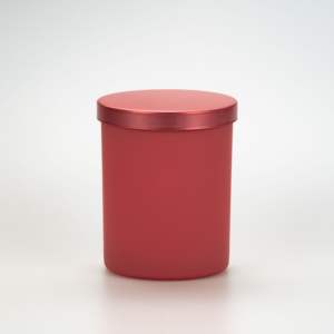 أحمر غير لامع ، مع غطاء معدني - Product Image 2