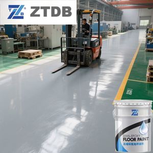 Peinture liquide pour carrelage de salle de bain trois-en-un, revêtement époxy spécial imperméable pour la rénovation des anciennes dalles de sol en marbre, application facile - Product Image 3