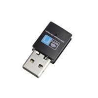 Adaptateur WiFi 11N 300M avec antenne externe, clé réseau sans fil USB2.0 pour ordinateur portable, logiciels et matériel informatiques