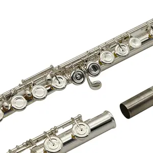 Good Quality Intermediate Hand Made Silver Plated C Flute Customization