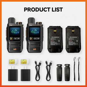 วิทยุสื่อสารแบบพกพา DK-Q1 <span class=keywords><strong>ราคา</strong></span>โรงงาน 4G PoC PTT ระยะไกลทั่วโลก พร้อมซิมการ์ด WiFi ระยะไกล 5000 กม. - Product Image 1