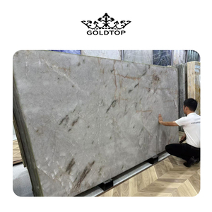 <span class=keywords><strong>Zurich</strong></span> quartzit thạch anh đánh bóng tấm cho bàn Vanity đầu bếp đảo thanh bàn ăn Bàn cà phê sàn gạch - Product Image 6