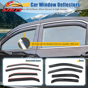 Deflectores de Ventana para Chevrolet Equinox 10-17, Visores de Ventana, Protectores de Lluvia, Tipo In-Channel - Product Image 2