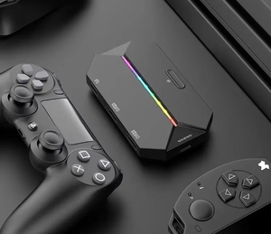 Convertisseur pour manette de jeu Nintendo Switch/<span class=keywords><strong>Xbox</strong></span> <span class=keywords><strong>One</strong></span>/PS4/PS3 vers <span class=keywords><strong>clavier</strong></span> et <span class=keywords><strong>souris</strong></span> - Product Image 1