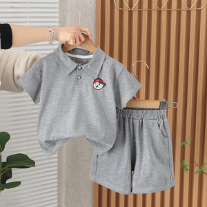 IStapromo Cadeaux 1-5 <span class=keywords><strong>ans</strong></span> Mode européenne et américaine POLO Col Revers Costume <span class=keywords><strong>Garçon</strong></span> Manches Courtes Vêtements pour Garçons - Product Image 5