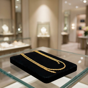 Wholesale 14K 18K 24K Micron Gold Plated Fancy Chain Necklaces Luxury Chain Necklaces Brass Gold Chain Fashion Chains Necklaces - Product Image 6
