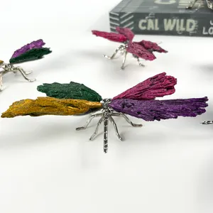 도매 하이 퀄리티 명상 풍수 영적 선물에 대 한 예쁜 오라 크리스탈 나비