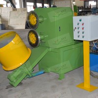 Coupe-pneus hydraulique à double paroi pour machine de recyclage de pneus usagés, machine de découpe de pneus robuste certifiée CE