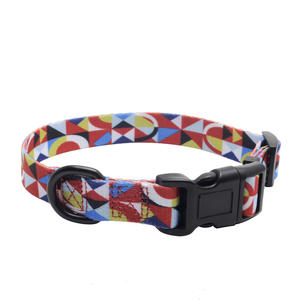 Hot Sale Pet Kraag Zachte Duurzame Print Hond Halsband Voor Kleine Middelgrote Grote Hond Groothandel Ketting Aanpassen Logo - Product Image 1