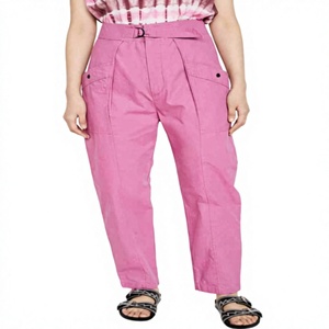 Pantalones Deportivos de Poliéster Ecológicos para Mujer, Corte Recto, Casuales, Ajustados, Largos, con Cordón Ajustable, Cintura Media, 220g, Lisos - Product Image 1