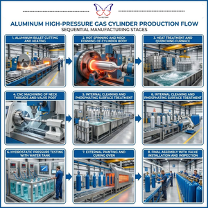 Cilindro de Aluminio de Alta Presión ZX DOT-3AL de 1.5LB, 5LB, 10LB, 15LB, Tanque de CO2 Directo de Fábrica para Máquinas de <span class=keywords><strong>Soda</strong></span>, Bebidas y Recarga de Barriles de Cerveza - Product Image 4