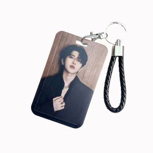 Custom Kpop Photocard Protector Card Holder for Student Cute Bus Id Bank Card Holders with <b>Lanyard</b> - Product Image 3