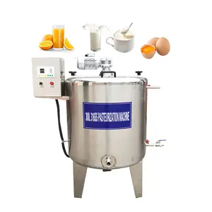 Pas cher Automatique En Acier Inoxydable Flash Gelato Mini Lait Pulpe De Fruits Miel Liquide Pasteurisation Oeuf Machine